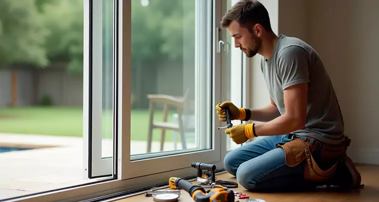 Squeaky Sliding Patio Doors in Palm Bay, FL