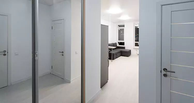 Modern Mirrored Closet Doors Repair in Palm Bay, FL