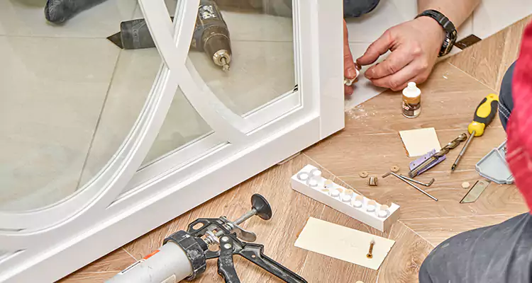 Interior Patio Door Casing Repair in Palm Bay, FL